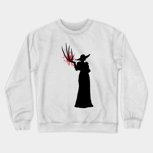The Lady - B. Crewneck Sweatshirt by Scailaret